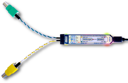 BitScope Micro Oscilloscope with BNC connections